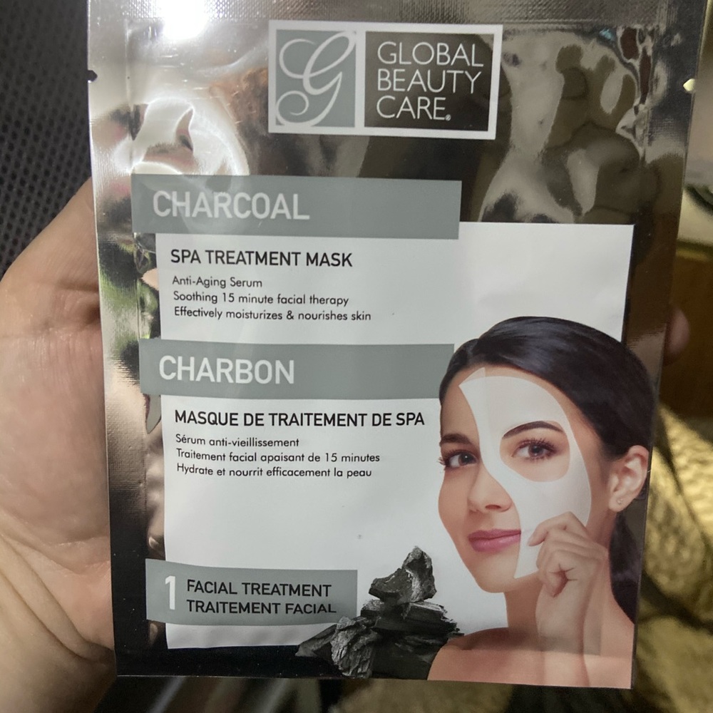 Global beauty charcoal spa treatment